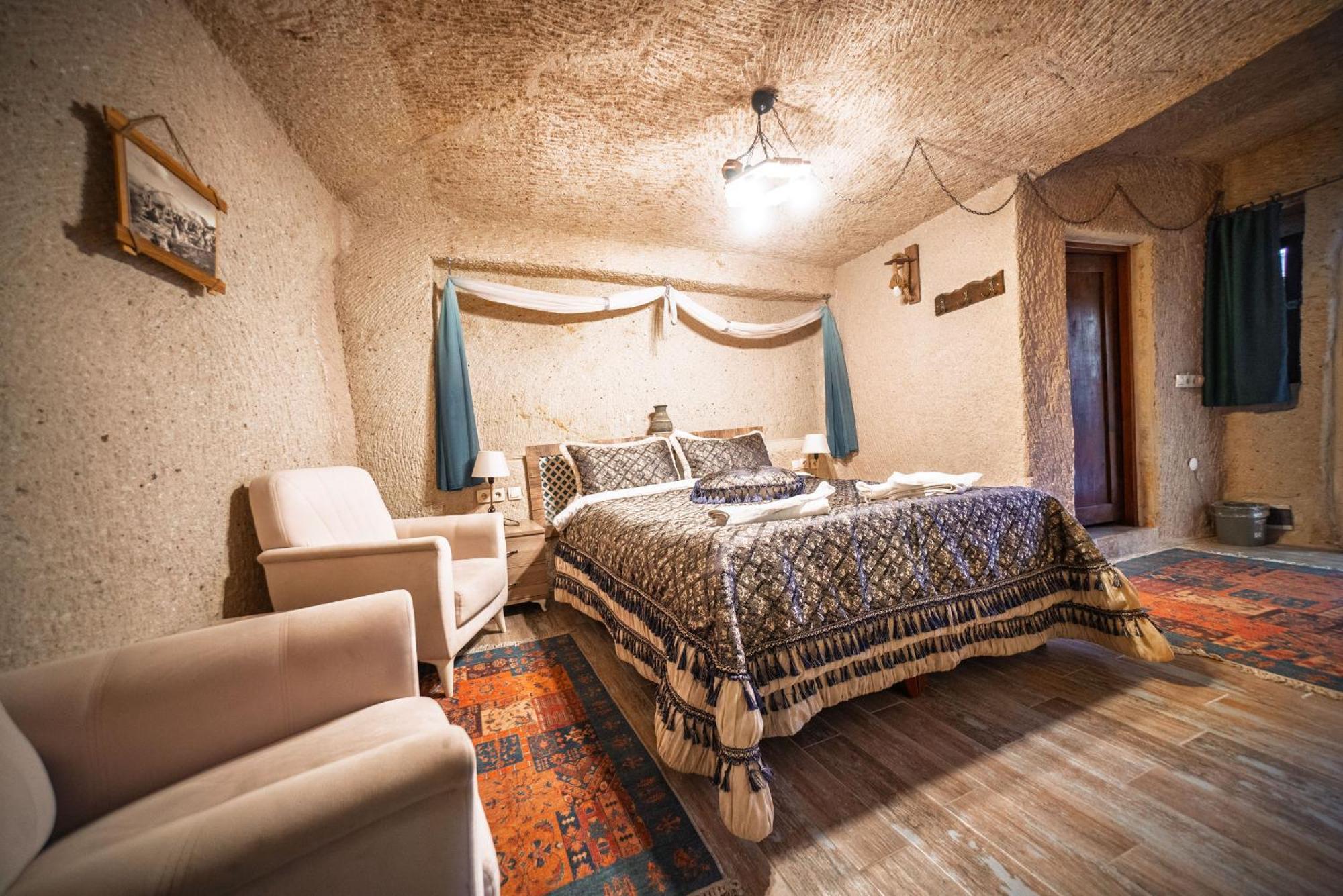 Adelya Cave Hotel Гьореме Номер фото